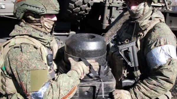 Российские военные захватили украинский полевой склад с вооружением