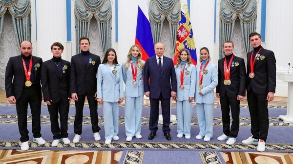 «У нас есть очевидные конкурентные преимущества»: Путин встретился с победителями и призёрами Олимпиады в Пекине