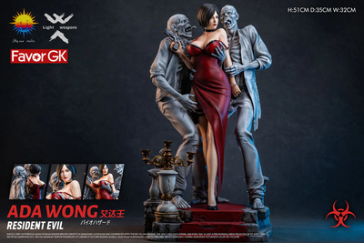 Зомби лапают грудь: Представлена эротическая фигурка Ады Вонг за 40 тысяч рублей